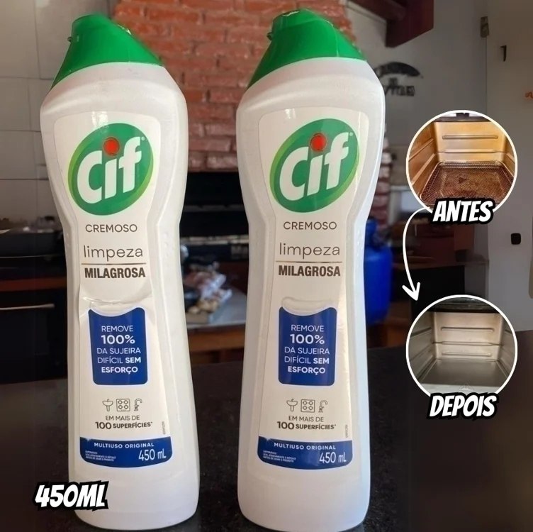 Cif Cremoso Multiuso Original Squeeze 450ml na Americanas