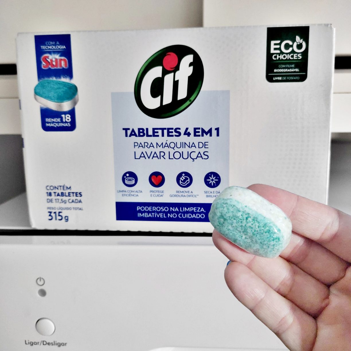 Cif Tabletes 4 Em 1 Para Máquina De Lavar Louças 315G na Amazon