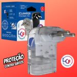 Clamper Pocket Fit 3P 10A Transparente LCF na Amazon