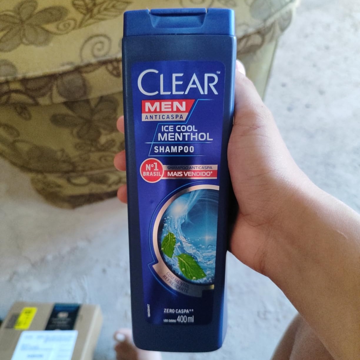 Clear, Shampoo Men Anticaspa, Ice Cool Menthol , 400ml na Amazon