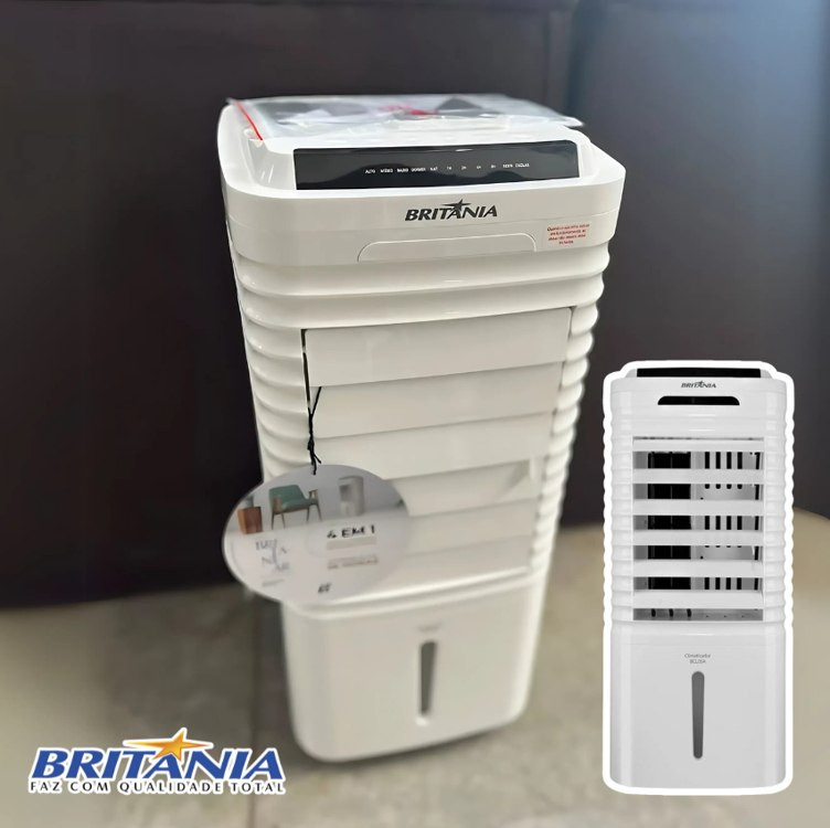 Climatizador Britânia 4 em 1 Autonomia de 26h BCL05A na Amazon