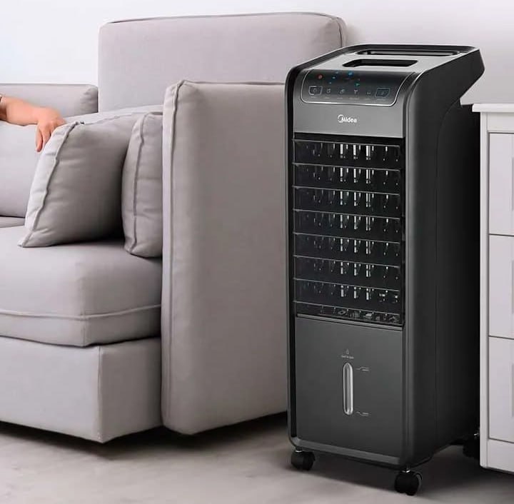 Climatizador de Ar Midea Opções de Temperatura (frio) 3 Velocidades Refrigera Akap1 Preto 110V na Amazon