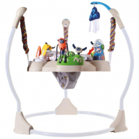 Clingo Jumper Interativo Para Bebês Com 9 Atividades, Assento Giratório 360°, Altura Ajustável na Amazon