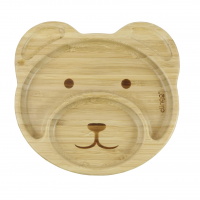 Clingo Prato De Bambu Urso Com Ventosa, Modelo: 3044 na Amazon