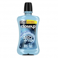 Close Up Antisséptico Bucal Ice Sem Álcool 500 Ml na Amazon