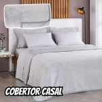 Cobertor Casal Buddemeyer Aspen 100% Poliéster Cinza na Amazon