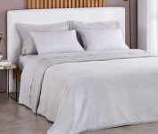 Cobertor Casal Buddemeyer Aspen 100% Poliéster – Cinza na Amazon
