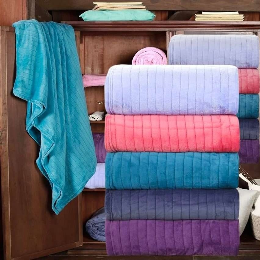 Cobertor Casal Flannel New Soft Line Lilás – Casa e Conforto na Americanas