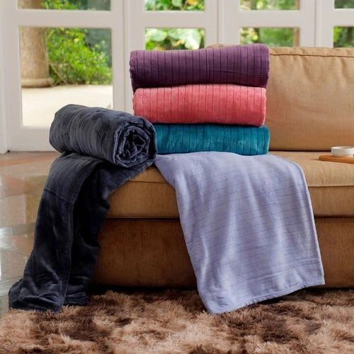 Cobertor Casal Flannel New Soft Line – Casa e Conforto na Americanas