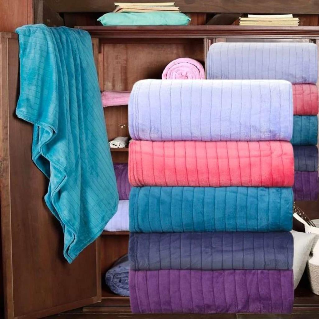 Cobertor Casal Flannel New Soft Line – Casa e Conforto na Americanas