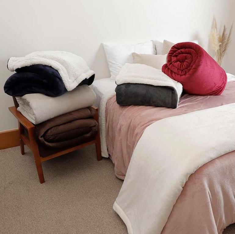 Cobertor Casal Sherpa Nonna 410g – Casa e Conforto na Americanas