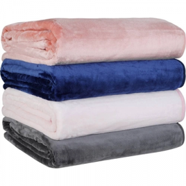 Cobertor Queen Flannel Pesado 500g - Casa e Conforto na Americanas