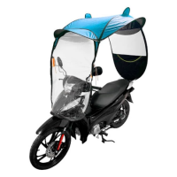 Cobertura Capa Chuva Moto Universal na Shopee