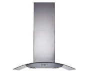 Coifa de Ilha Gourmet 180W, 90cm, Inox e vidro curvo – Cadence na Amazon