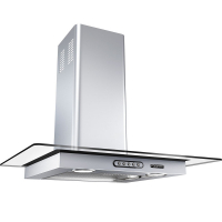Coifa De Parede 90cm Vidro Retangular Duto Slim Inox CVR90 - Nardelli na Mega Mamute