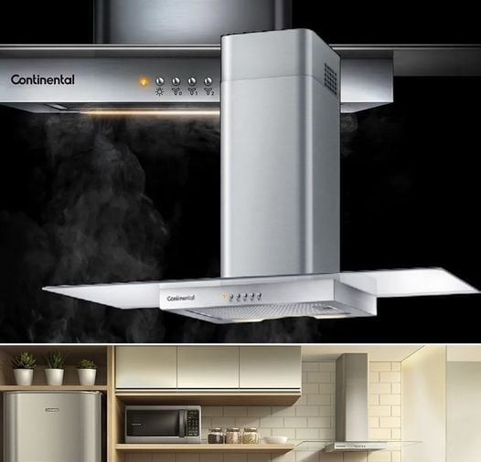 Coifa de Parede Continental CC6VX 60cm Inox Glass na Americanas