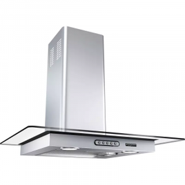 Coifa de Parede Fogatti com Duto Slim 60cm Vidro Reto Inox 110V na Mega Mamute