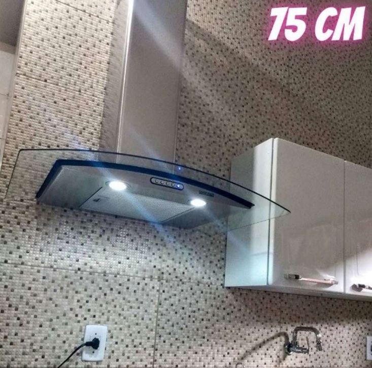 Coifa de Parede Fogatti Inox 75cm 3 Velocidades na Magazine Luiza