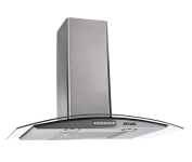 Coifa de Parede Fogatti Vidro Curvo Duto Slim Inox 70cm 220v na Amazon