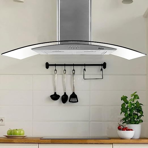 Coifa e Depurador de Parede Philco 90cm Pco90g Glass 110v na Amazon
