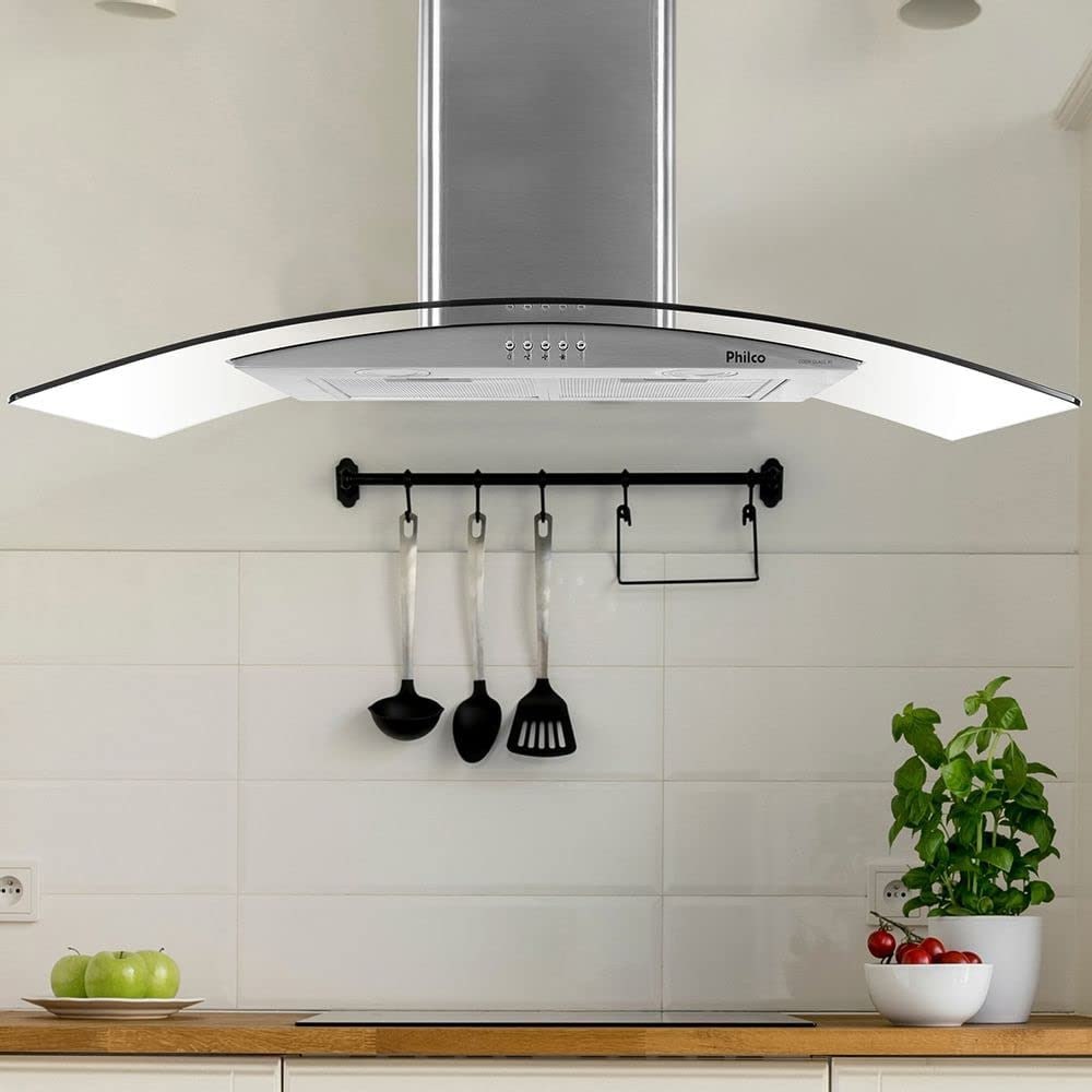 Coifa e Depurador de Parede Philco 90cm Pco90g Glass 110v na Amazon