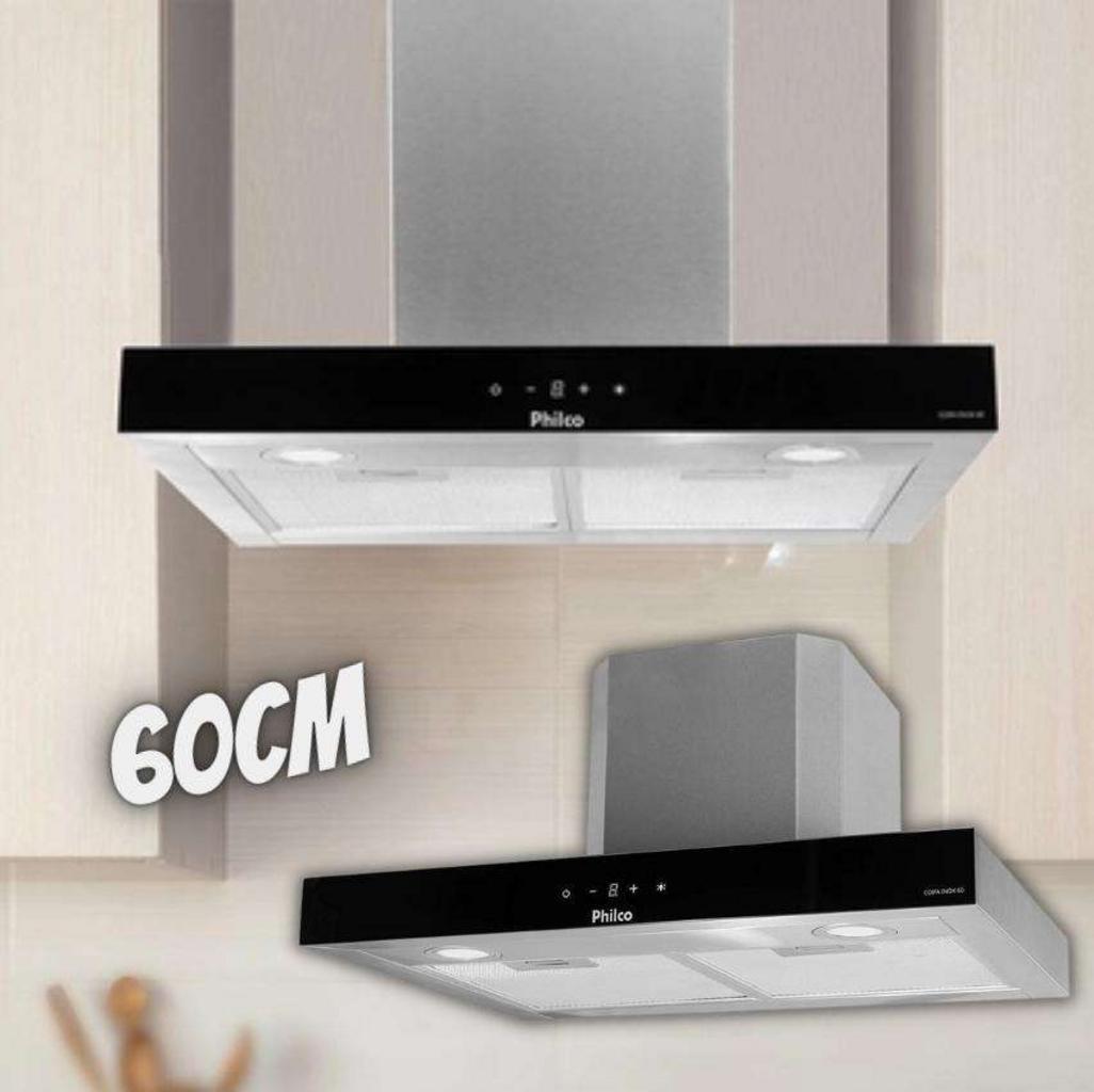 Coifa Philco PCO60I Dupla Função Aço Inox na Americanas