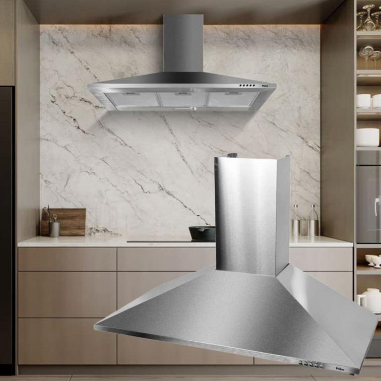 Coifa Pirâmide Philco PCO92I Inox Depurador e Exaustor 220V na Amazon