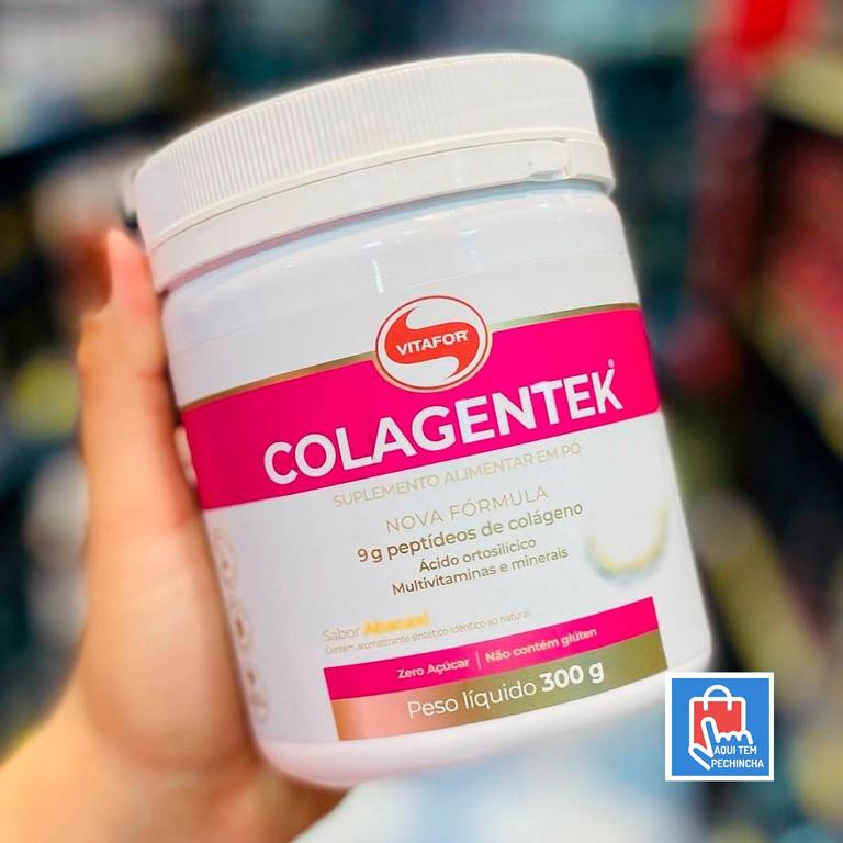 Colágeno Colagentek Neutro Vitafor – 300g na Americanas