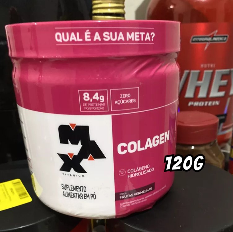 Colágeno Hidrolisado Colagen (120g), Tangerina na Amazon