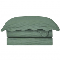 Colcha Kit Cobre Leito Bullet Camesa Solteiro 160x230cm Verde na Amazon