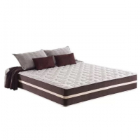 Colchão Casal Classic Molas Superlastic Marrom 138x188x22 na MadeiraMadeira
