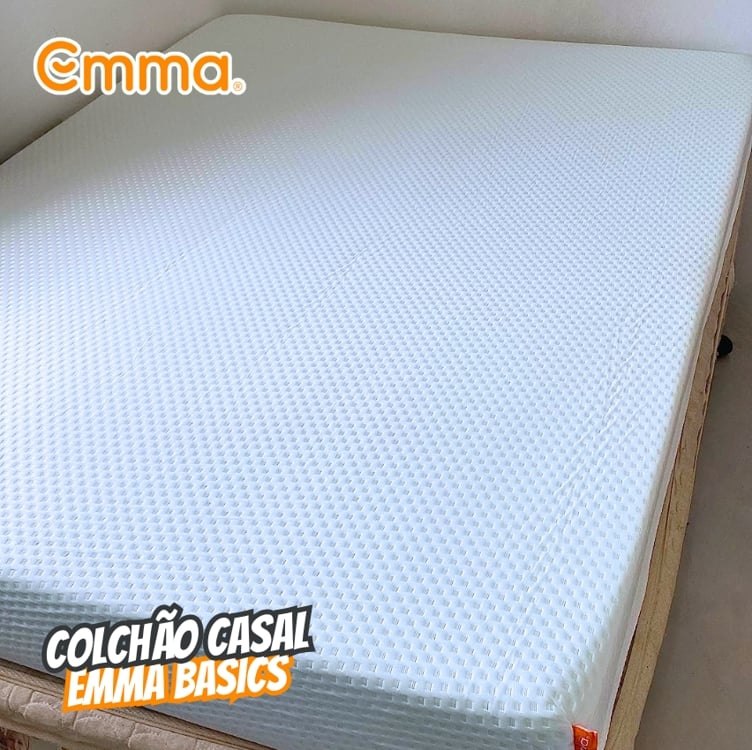 Colchão Casal de espuma D28 Emma Basics 17cm – Ortopédico e Hipoalergênico com 5 anos de garantia na Americanas