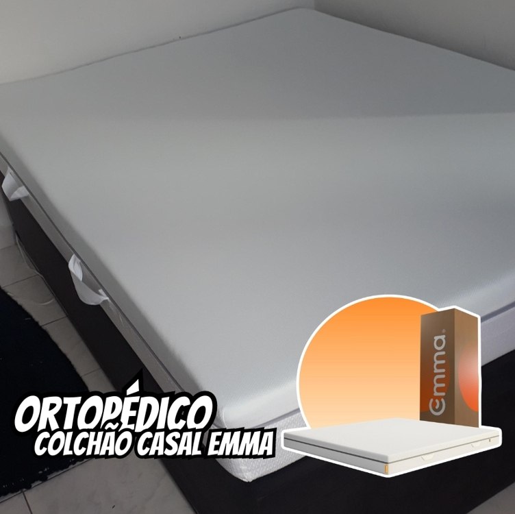 Colchão Casal Emma One Light – Firme e Ortopédico com máxima durabilidade na Amazon