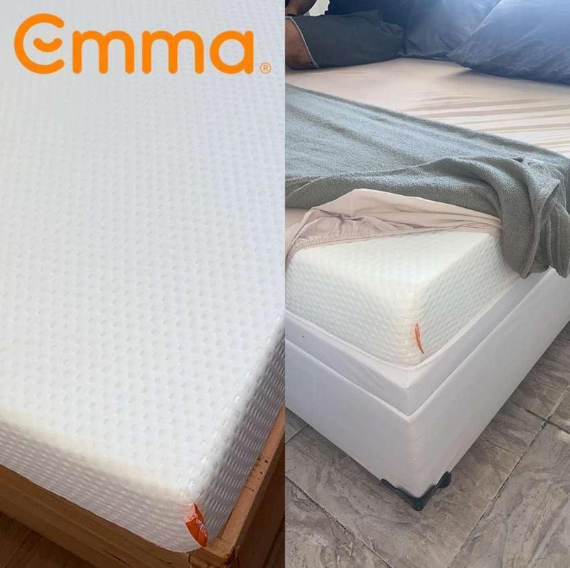 Colchão Queen de espuma Emma Basics 14cm – Firme e ortopédico com 5 anos de garantia na Amazon