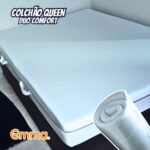 Colchão Queen Emma Duo Comfort – 10 anos de garantia, conforto ortopédico dupla face -158x198cm na Amazon