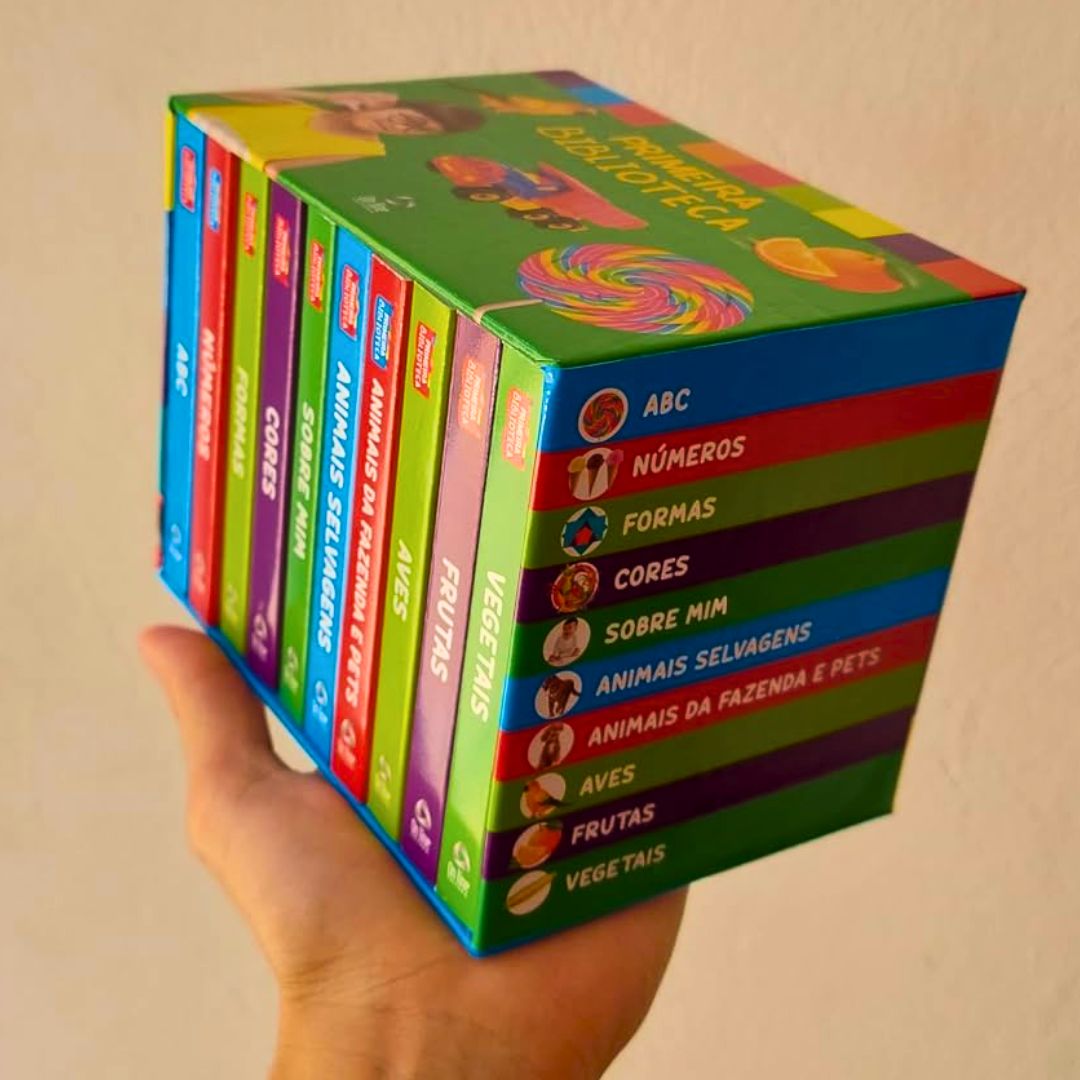Coleção Primeira Biblioteca Volume 01 – Box com 10 Livrinhos na Amazon