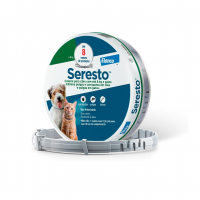 Coleira Seresto® Anti-carrapatos E Pulgas Para Cães E Gatos De Até 8kg na Amazon