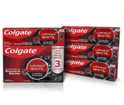 Colgate Creme Dental Clareador Luminous White Carvão Ativado 70g 3 Unidades na Amazon