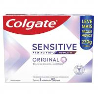 Colgate Creme Dental Para Sensibilidade Sensitive Pro Alívio Imediato Original 90g 3 Unidades na Amazon
