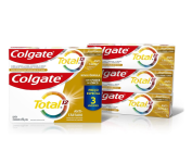 Colgate Creme Dental Total 12 Anti Tártaro 3un 90G na Amazon