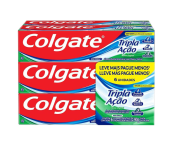 Colgate Creme Dental Tripla Ação Menta – 6 Unidades na Amazon