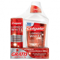 COLGATE Enxaguante Bucal Para Clareamento Colgate Luminous White 500Ml Promo 1 Creme Dental na Amazon