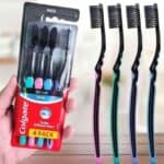 Colgate Escova De Dente Slim Soft 4 Unidades na Amazon