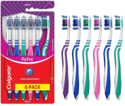 Colgate Escova De Dente Zig Zag Antibac – 6 Unidades na Amazon