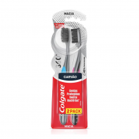 COLGATE Escova Dental Colgate 360º Preto Pacote Com 2 Unidades na Amazon