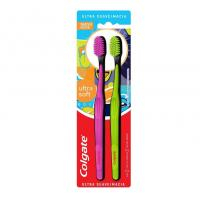 Colgate Escova Dental Ultra Soft 2 Un na Amazon
