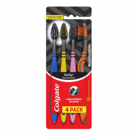Colgate ZigZag Carvão - Escova Dental, 4 Unidades na Amazon
