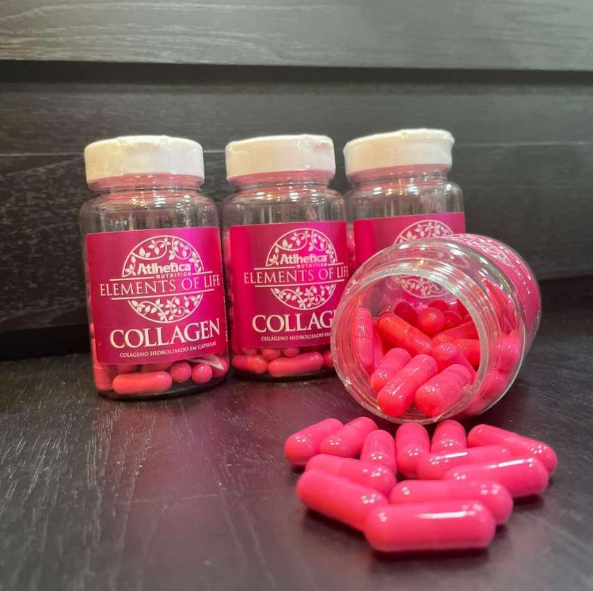 Collagen 60 Cápsulas ELEMENTS OF LIFE, Atlhetica Nutrition na Amazon