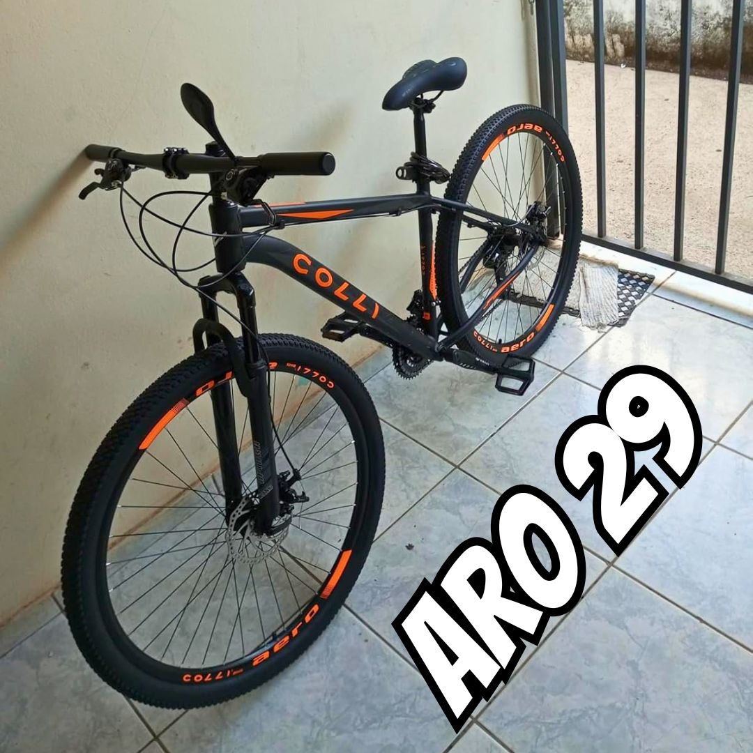 Colli Bike, Bicicleta Atalanta em Alumínio Câmbio SHIMANO, Aro 29 Aero, 36 Raias, 21 Marchas, Freios a Disco Dianteiro e Traseiro na Amazon