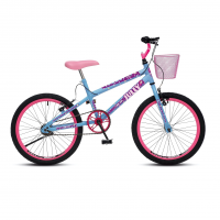 Colli Bike, Bicicleta Jully, Aro 20 Aero 36 Raias, Freios V-Brake Dianteiro E Traseiro, Suporte De Guidão Down Hill E Cestinha na Amazon